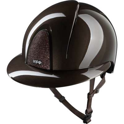 KEP Reithelm Smart NOVA Metal Polish Star mit Polo-Schirm