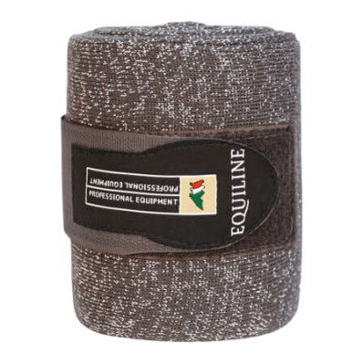 Equiline Bandages Glitter, Stable Bandages, Set of 2