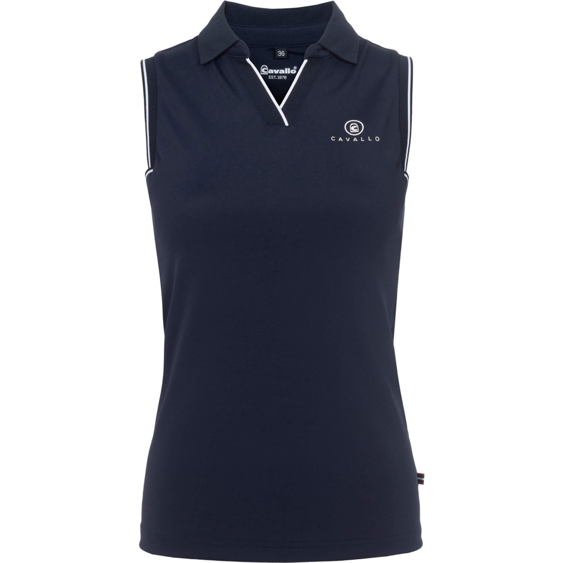 Cavallo Top Damen CAVALBUA FS26, Funktions-Polotop, ärmellos