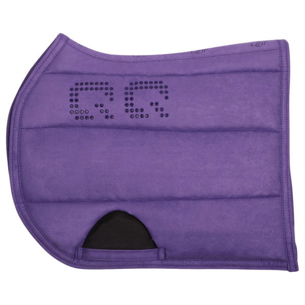 QHP Saddle Pad Puff Pad Super Grip, Jumping Pad