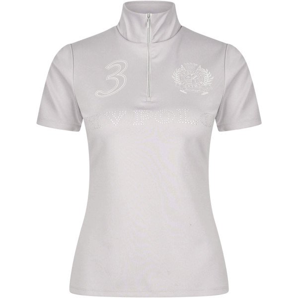 HV Polo Shirt Damen HVPFavouritas Platinum FS24, Trainingsshirt, kurzarm