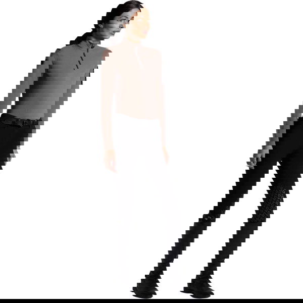 Cavalleria Toscana Shirt Damen Jersey Fleece Half Zip HW25, Trainingsshirt, langarm