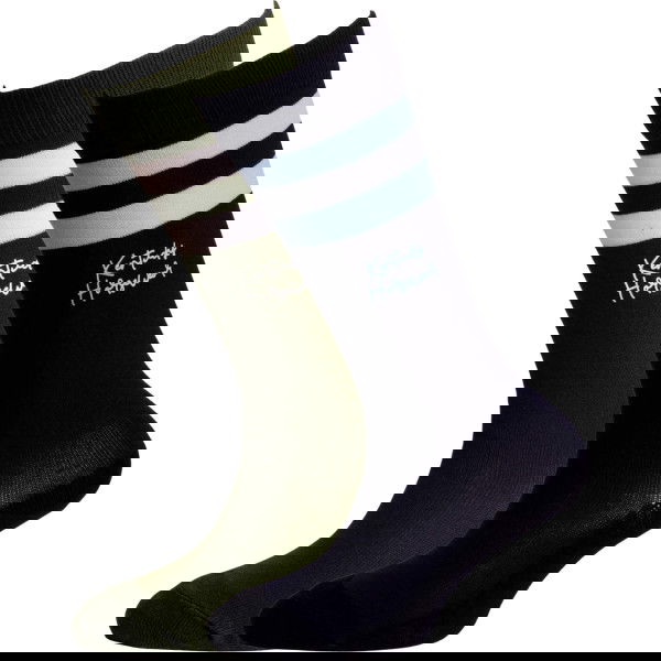 Kentucky Horsewear Kid's Riding Socks Stripes, Set of 2