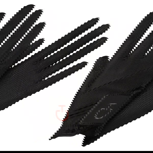 Cavalleria Toscana Reithandschuhe Technical Gloves, mit Klettverschluss