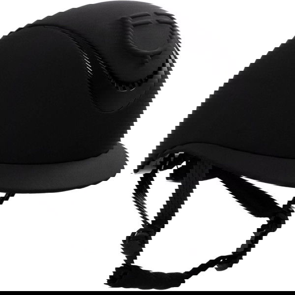 Equestro Reithelm Embossed Logo, Wide Visor