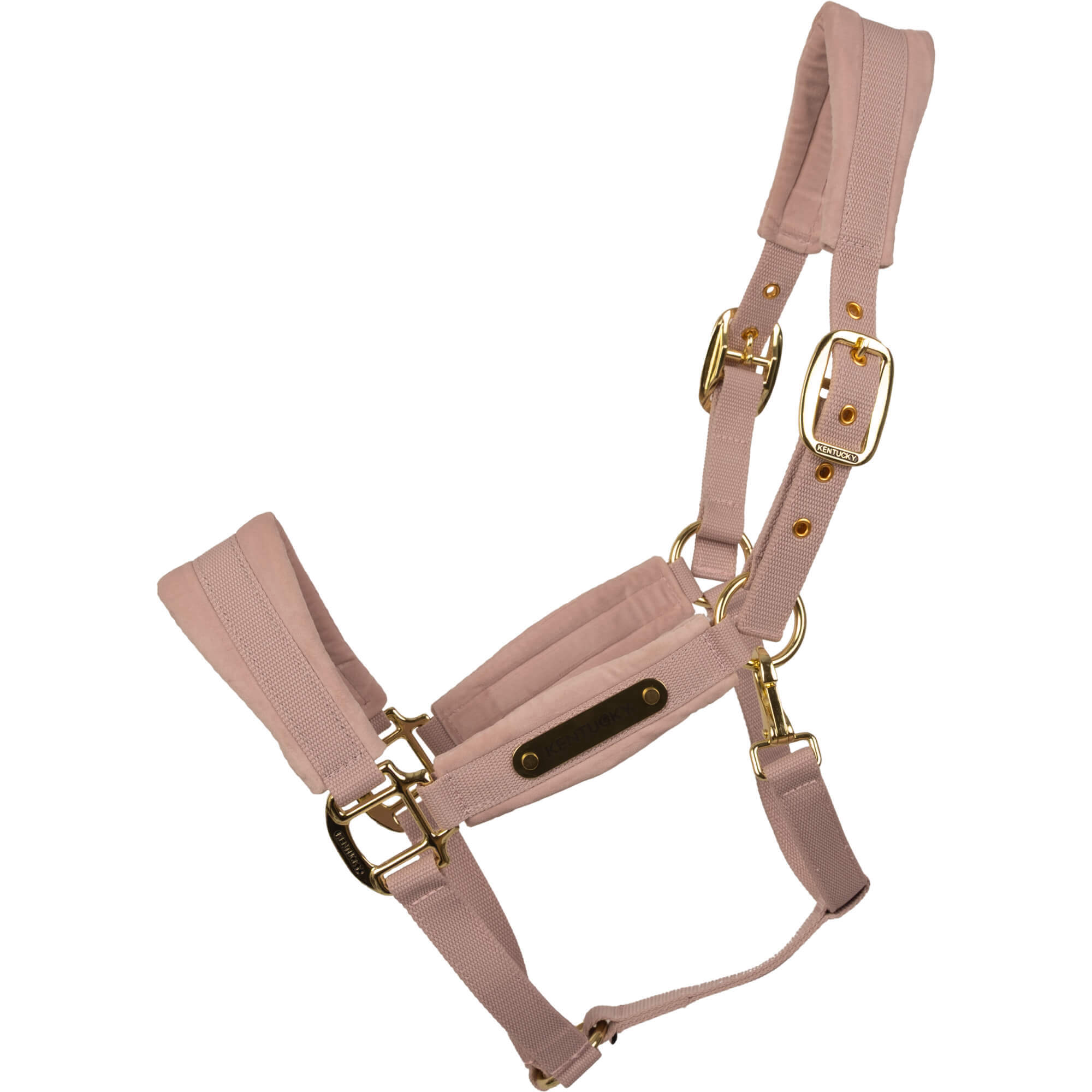 Kentucky Horsewear Halfter Velvet, Nylonhalfter, Samthalfter