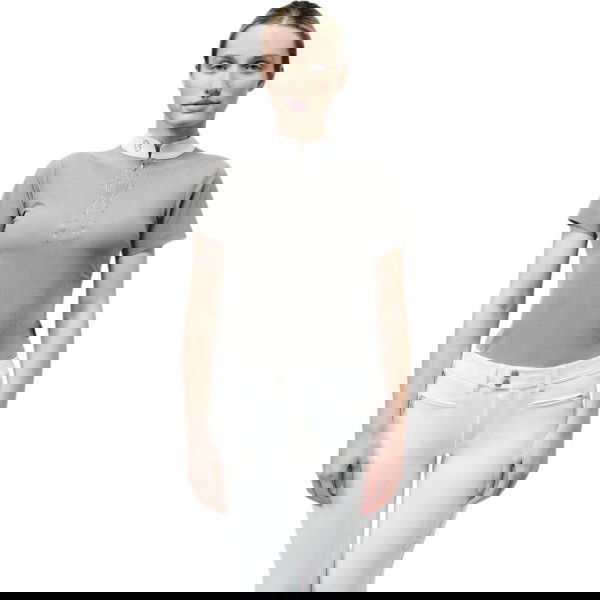 Samshield Turniershirt Damen Loise Crystal Leaf, kurzarm