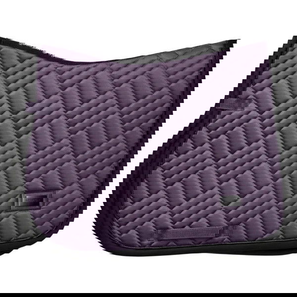 Equestrian Stockholm Saddle Pad Modern Dark Violet, Jumping Saddle Pad