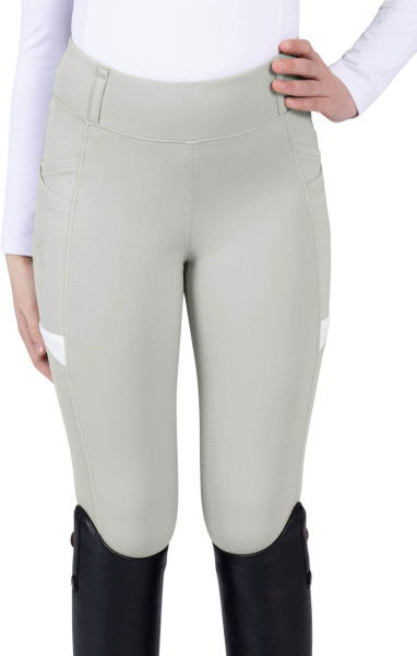 Maximilian Equestrian Kids Riding Leggings Tech, Full-Seat, Full-Grip, High Waist