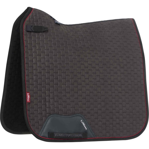 LeMieux Saddle Pad Suede Dressage Square FW24, Dressage Saddle Pad