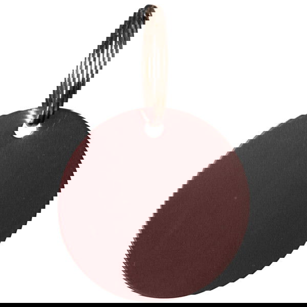 Grooming Deluxe Namensschild Rund, Metall, Anhänger