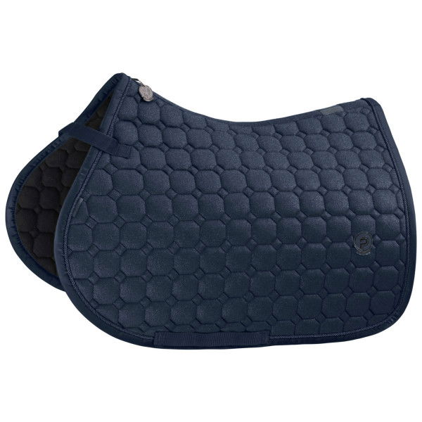 Eskadron Saddle Pad Cotton Glitter Platinum FW24, Jumping Saddle Pad