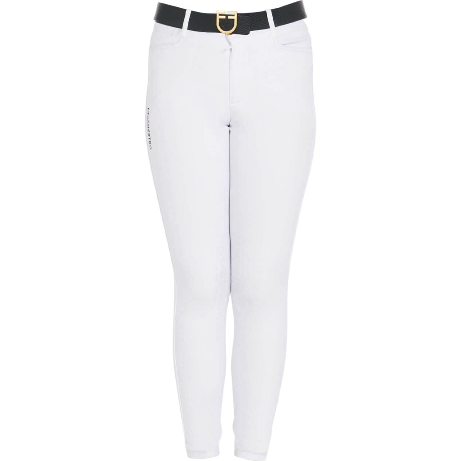 Equestro Reithose Kinder, Kniebesatz, Knee-Grip