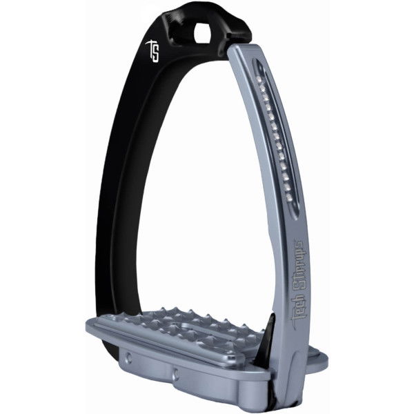 Tech Stirrups Stirrups Venice Sloped EVO Swarovski, Safety Stirrups, Aluminium