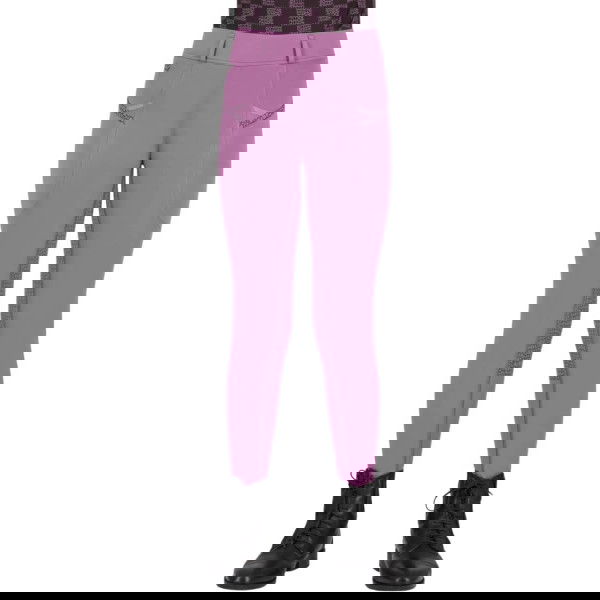 QHP Reitleggings Kinder Lize Junior HW25, Vollbesatz, Full-Grip, High Waist