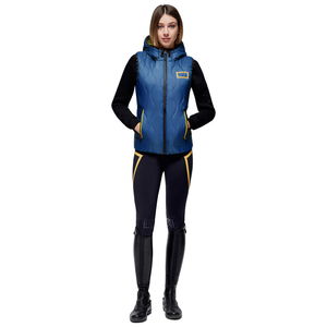 RG Italy Weste Damen Nylon Hooded HW22, Pufferweste RG Italy Weste Damen Nylon Hooded HW22, Pufferweste