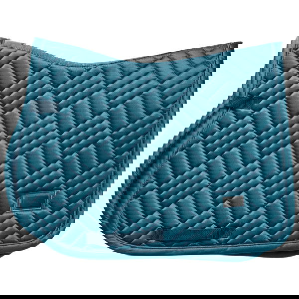 Equestrian Stockholm Schabracke Modern Teal Blue, Springschabracke