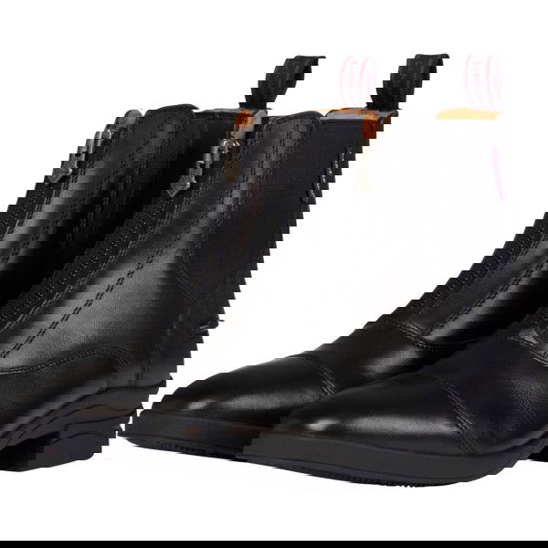 LeMieux Stiefeletten Zip, mit Frontreißverschluss, Leder, Damen, Herren