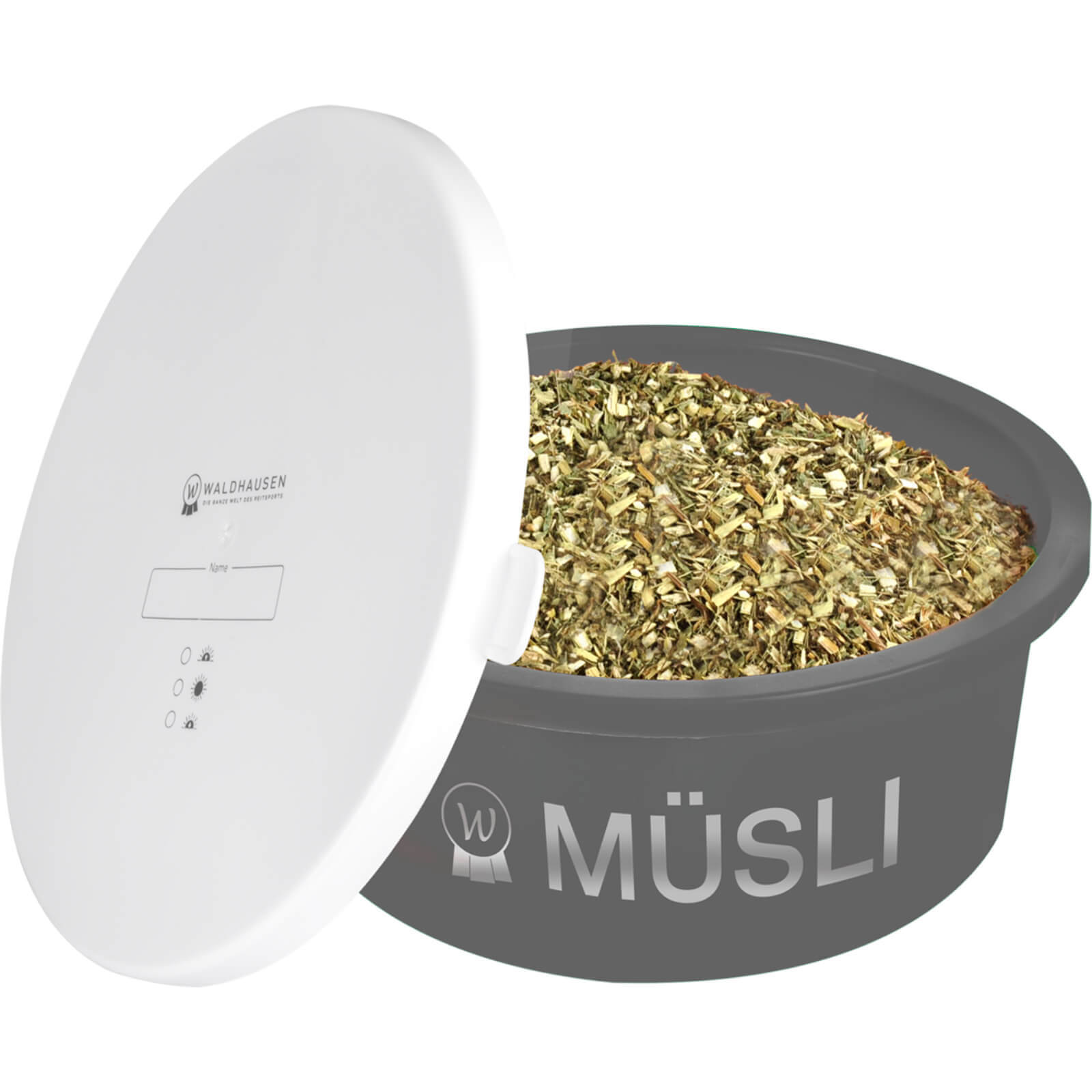 Waldhausen Müsli-Schale, mit Deckel, 5 L