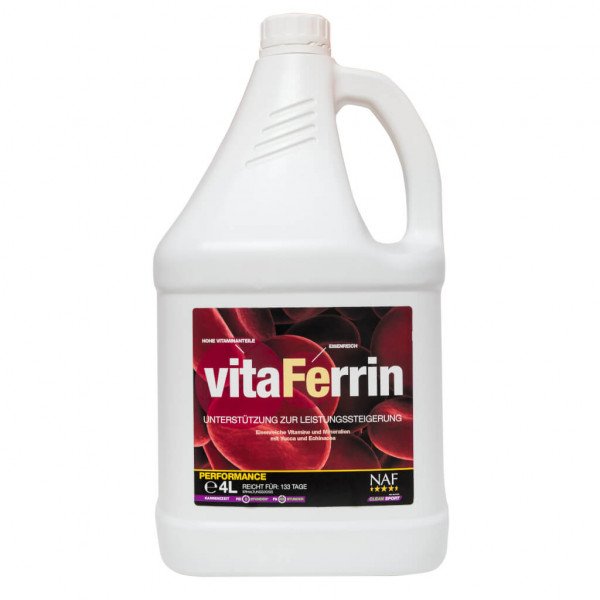 NAF vitaFerrin Liquid, Immunsystem, Leistungsbereitschaft, Ergänzungsfuttermittel