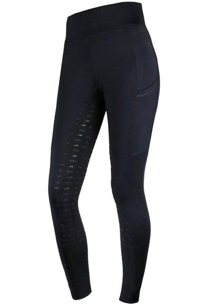 Schockemöhle Sports Damen Reitleggings Pocket Riding Tights, Vollbesatz, Full-Grip