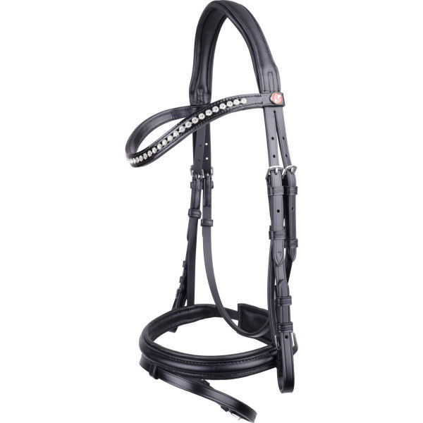 Kieffer Bridle Lea, English Combined, with Reins