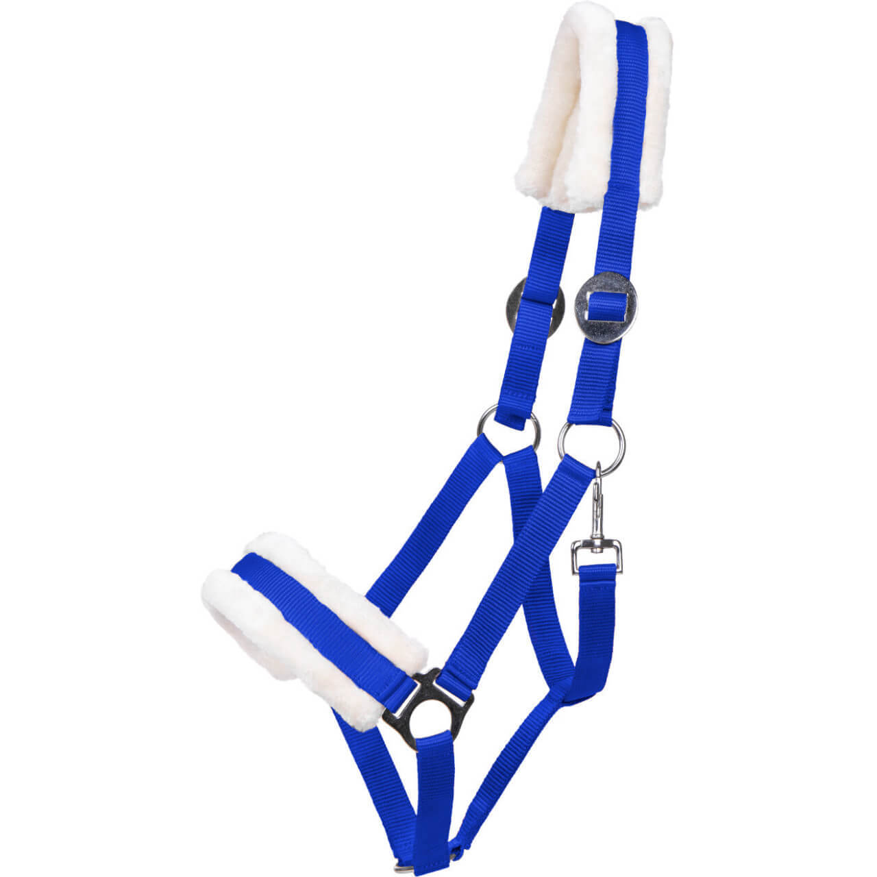 Q-essentials Halfter Cali, Nylonhalfter, mit Kunstfell
