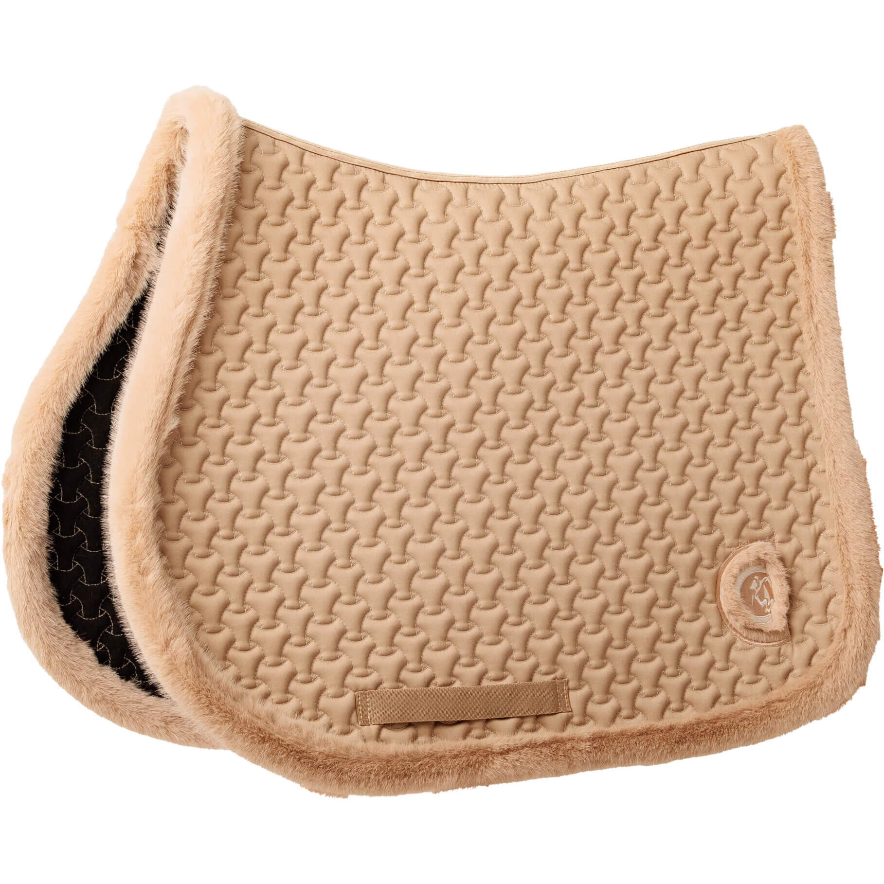 Kentucky Horsewear Schabracke Plaited Fake Fur, Springschabracke