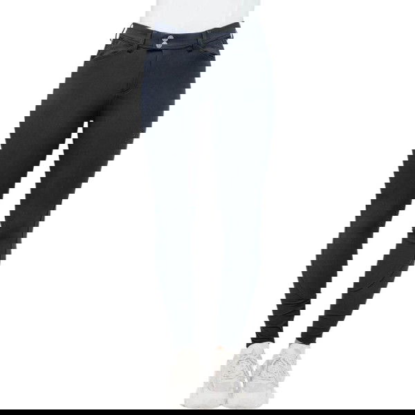 Samshield Women´s Riding Breeches Jully Crystal Leaf, Knee Seat, Knee-Grip