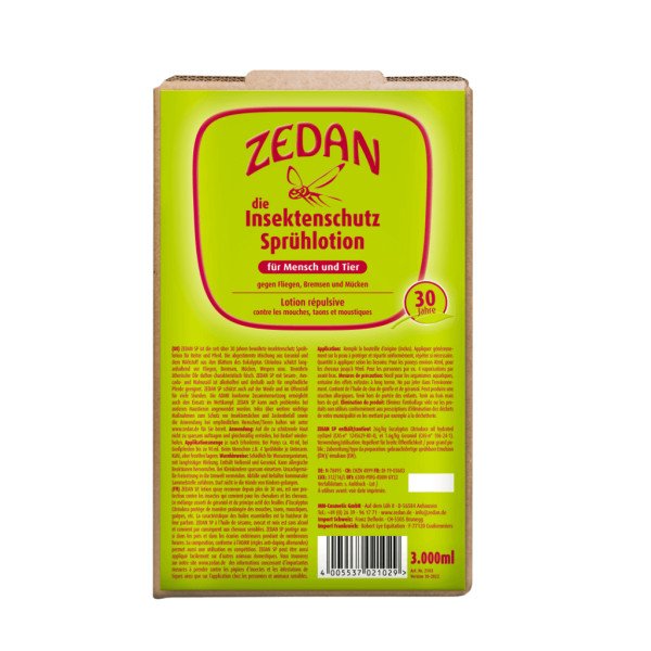 Zedan SP Fly Repellent Spray Lotion
