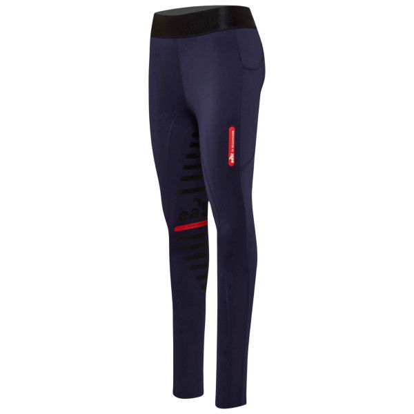 EaSt Reitleggings Damen Reggings R1 Mid Season, Kniebesatz, Knee-Grip