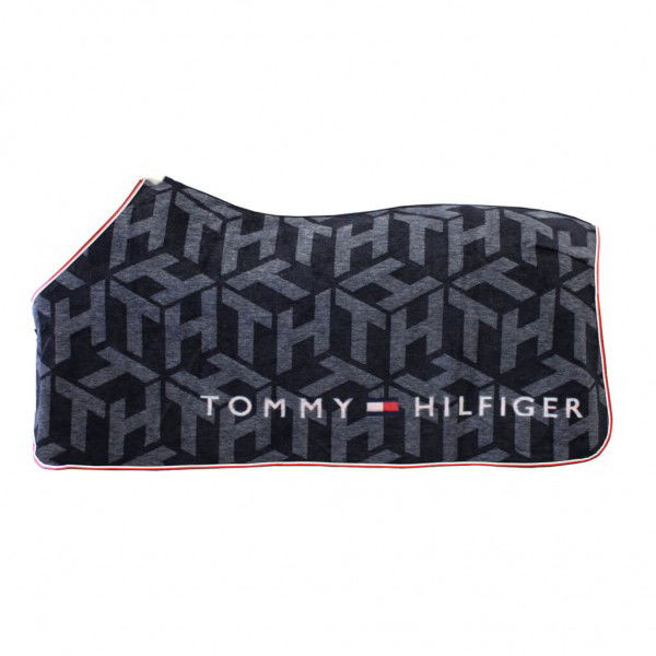 Tommy Hilfiger Equestrian Cooler Rug Performance Dralon Allover Monogram FS21