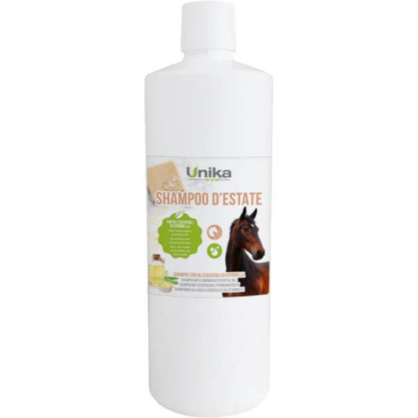Unika Horse Shampoo D'Estate, with Lemongrass