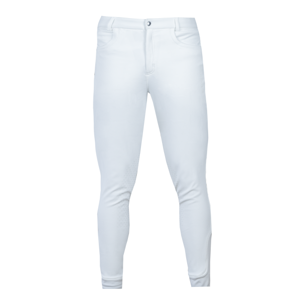 Equestrian Stockholm Reithose Herren Jump Active Modern Breeze, Kniebesatz, Knie-Grip