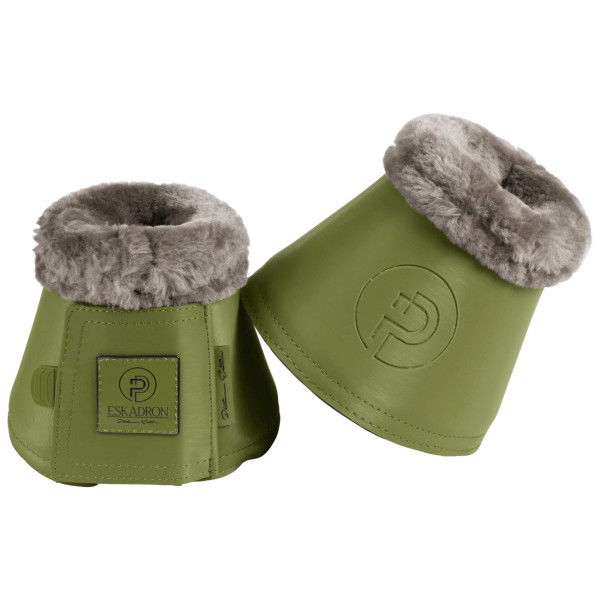 Eskadron Hufglocken Softslate Faux Fur Platinum HW24, Sprungglocken