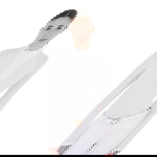 Equestro Turniershirt Damen, Mesh, langarm