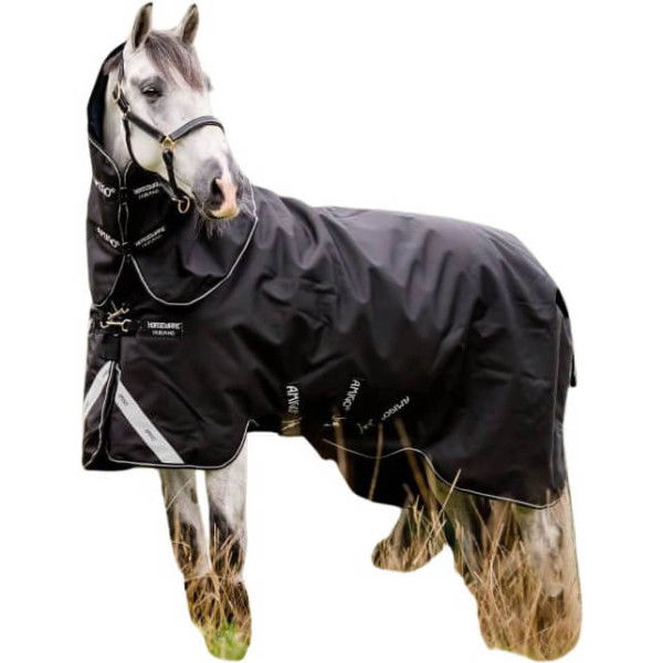 Horseware Outdoor Rug Amigo Super Bravo Plus Turnout Medium, 250 g, incl. Removable Neck Cover