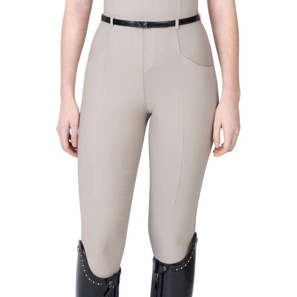 Maximilian Equestrian Reitleggings Damen Velya, Vollbesatz, Full-Grip, mit Gürtel