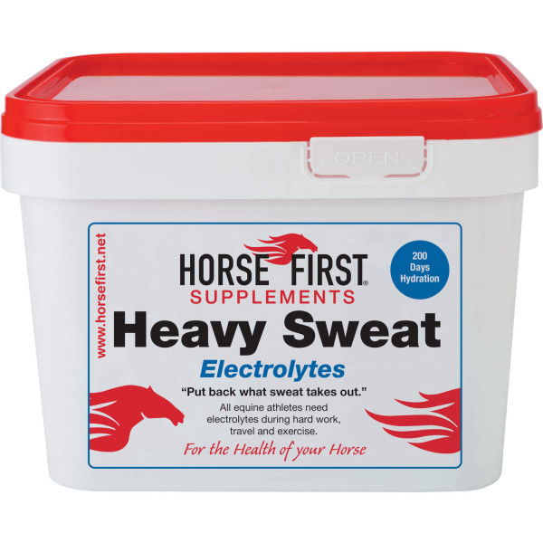 Horse First Heavy Sweat, Ergänzungsfuttermittel, Elektrolyt, Pulver