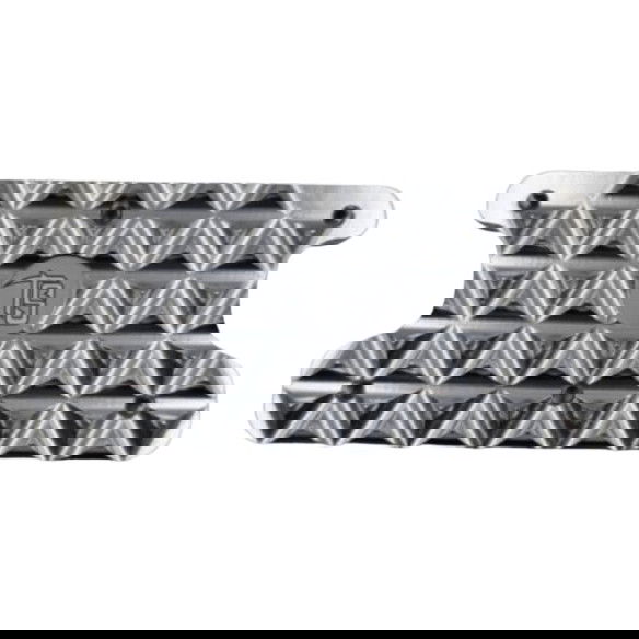 Tech Stirrups Stirrup Inserts Pad Jump Cross Flat, Replacement Treads, Aluminum