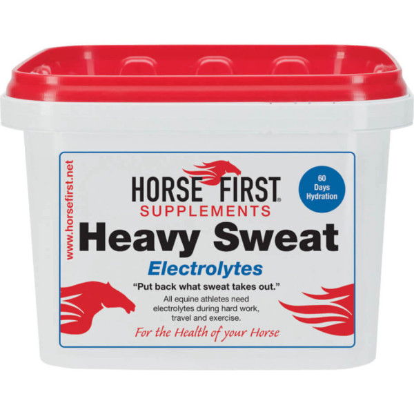 Horse First Heavy Sweat, Ergänzungsfuttermittel, Elektrolyt, Pulver