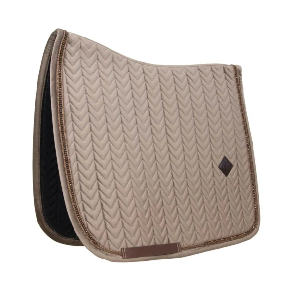 Free Gift Kentucky Horsewear Dressage Saddle Pad Velvet Pearls (beige) from $499 purchase value