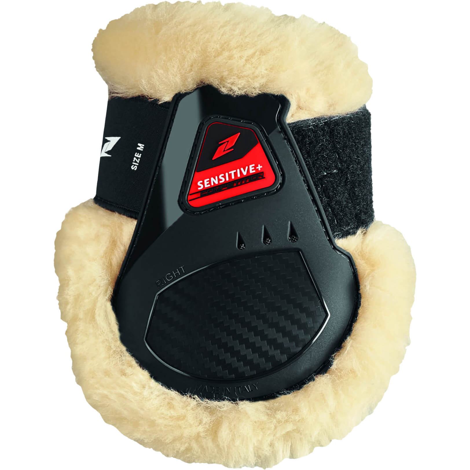 Zandona Streichkappen Carbon Air Sensitive+ Young Competition, Lammfell