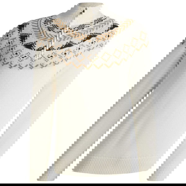 BOSS Equestrian Pullover Herren Troyer HW25, Strickpullover, Norweger Muster