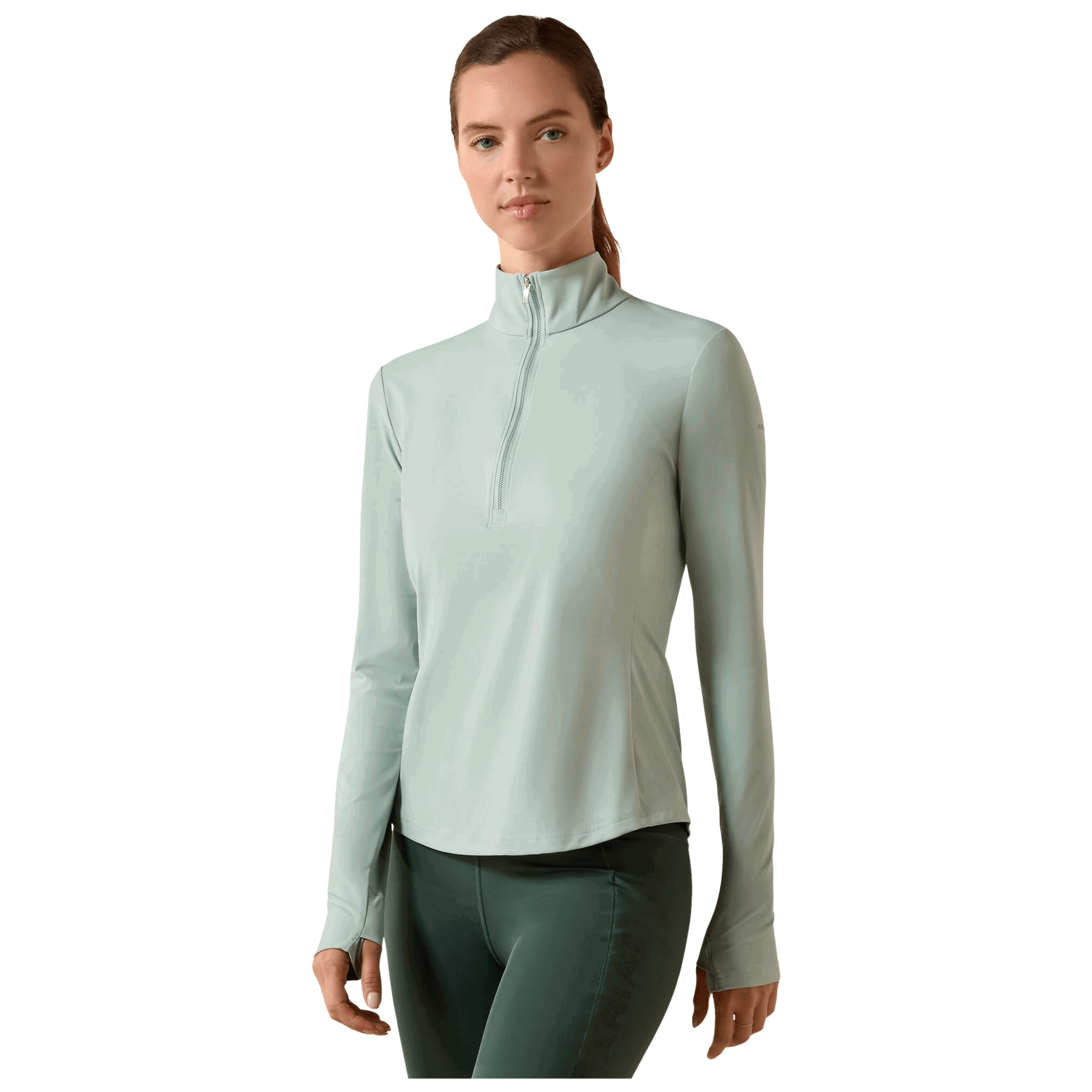 Ariat Shirt Damen Solveil 1/2 Zip FS26, UV-Shirt, Trainingsshirt, Baselayer, langarm