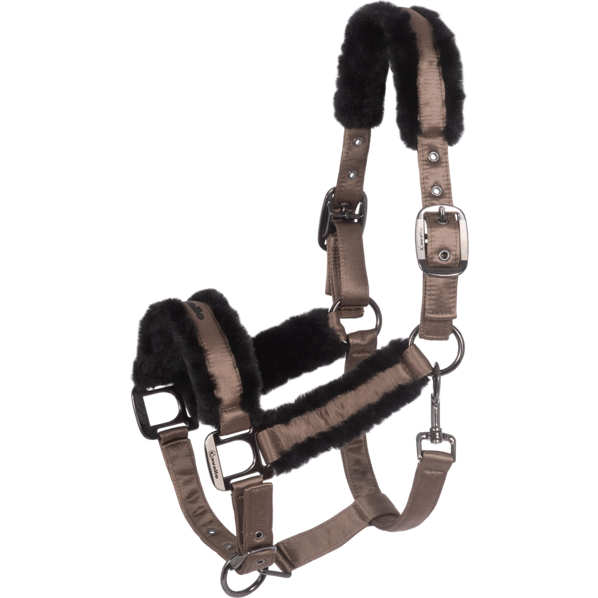 Cavallo Halfter CAVALJERO FS26, Kunstfellhalfter