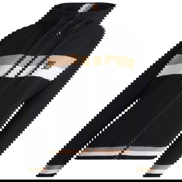 BOSS Equestrian Jacke Damen Riva Zip HW25, Sweatjacke, Kapuzenjacke