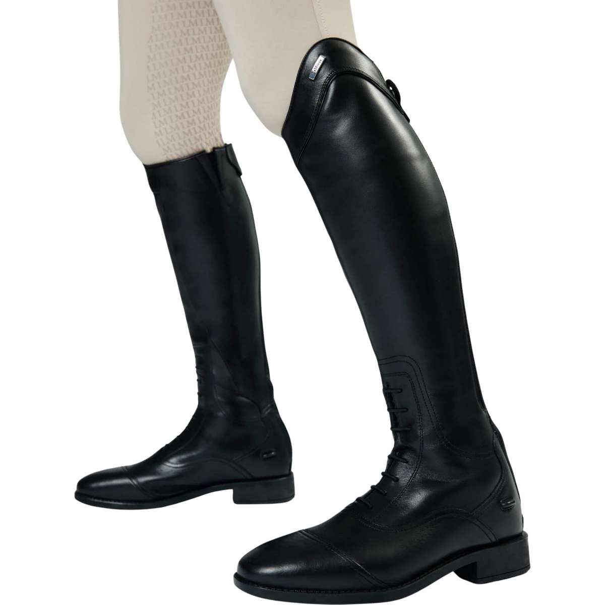 Bottes D'équitation Campagne Cuir Noir Effingham - Taille UK 4 - Femme