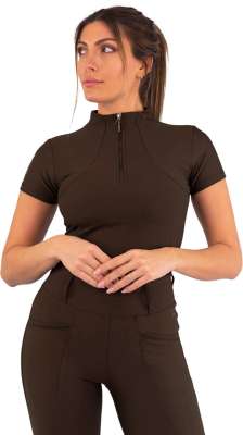 Maximilian Equestrian Women's Shirt Base Layer, Functional Shirt, short-sleeved