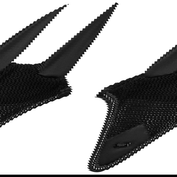 Equestrian Stockholm Fly Bonnet Modern Crystal, Fly Cap, Fly Ears
